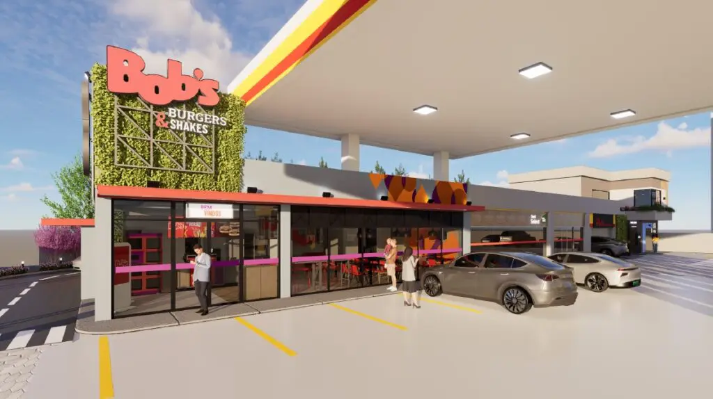 Modelo de franquia Bob's em posto de combustível – exemplo de negócio em alta para postos no Brasil